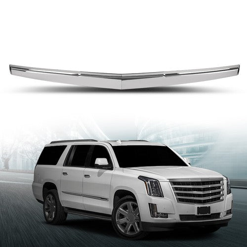 Solid Spare Silver Hood Molding Trim For 2015-2020 Cadillac Escalade ESV GM1235129 22956470
