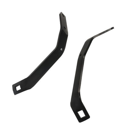 Solid Spare Rear Bumper Brackets Suitable For Ford F-100 F-250 F-350 1964-1979 Pickup Black
