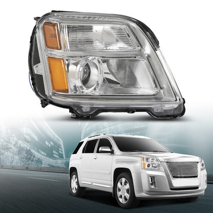 Solid Spare Fit For 2010-2015 GMC Terrain SL/SLT/SLE Halogen Headlight Assembly RH