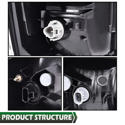 Solid Spare Fit For 2016-2021 Toyota Tacoma Rear Right Side Tail Light Brake Lamp Assembly