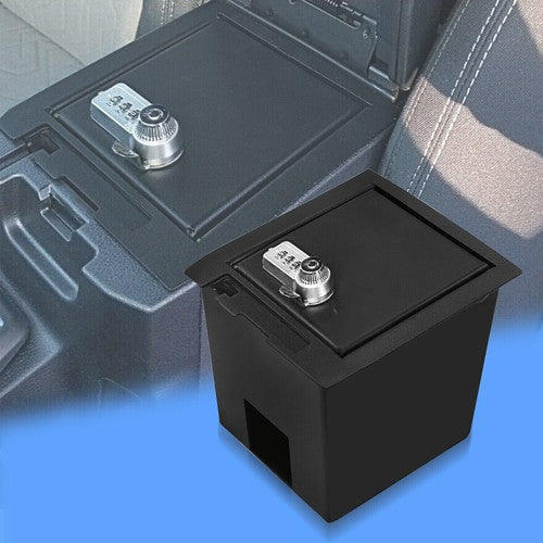 Solid Spare Center Console Safe Storage Console Vault W/USB Space For Toyota Tacoma 2016-22