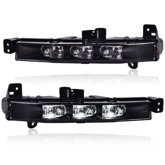 Solid Spare Fit For 16-2019 BMW G11 G12 740i 750i Front Bumper LED Fog Lights Driving Lamps