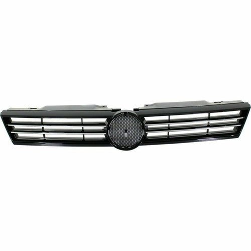 For 2011-2014 VW Volkswagen Jetta Front Bumper Gray Grille W/Chrome Trim