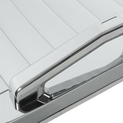 Solid Spare New Hood Deck Vent Panel Handle Cover Trim Chrome For 2006-2010 Hummer H3