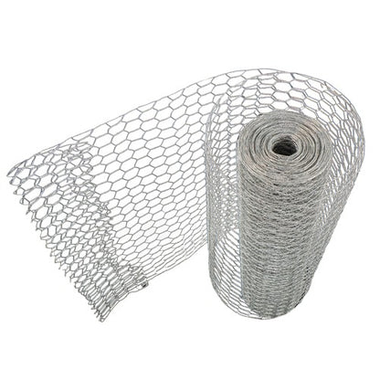 Solid Spare 24"×100' 1" Holes Galvanized Poultry Net Metal Fencing Chicken Wire US