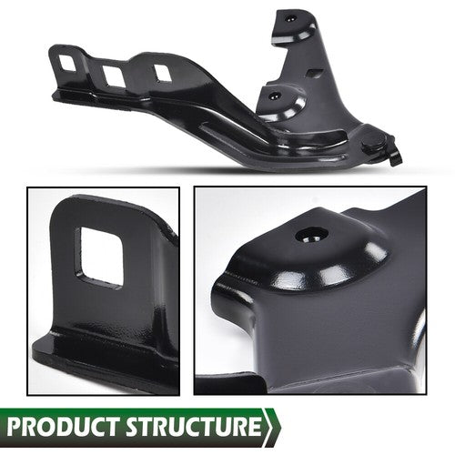 Solid Spare Fit For 2016-2022 Chevrolet Malibu Driver+Passenger Side Hood Hinge Set of 2