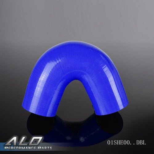 Solid Spare Fit For 3 1/8" To 3 1/8" 80mm 135?? Turbo Silicone Elbow Coupler Pipe Hose Blue