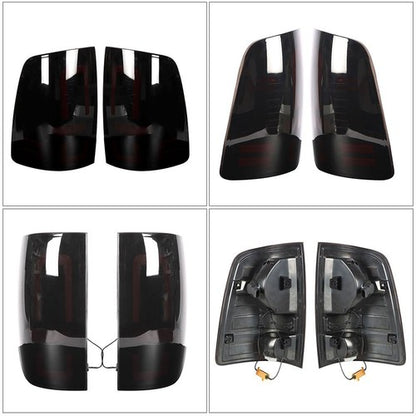 Solid Spare 2pcs New Left+Right Red Rear For Dodge Ram 1500 2009-2018 Ram 2500/3500 10-18