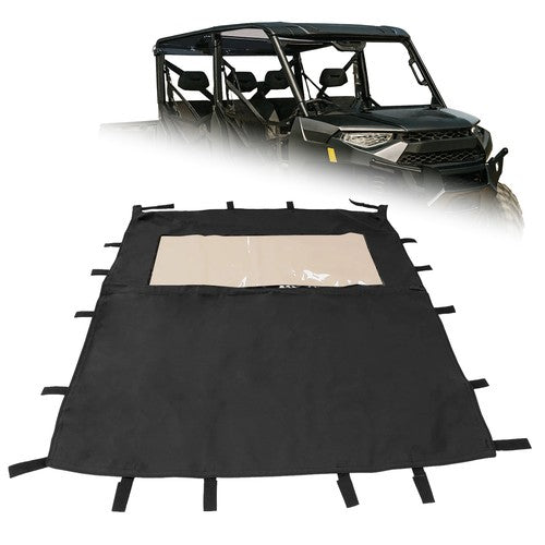 Solid Spare Soft Roof Top For Polaris Ranger Crew 1000/900/570/Crew XP/PRO XD 4000 15-26 UTV
