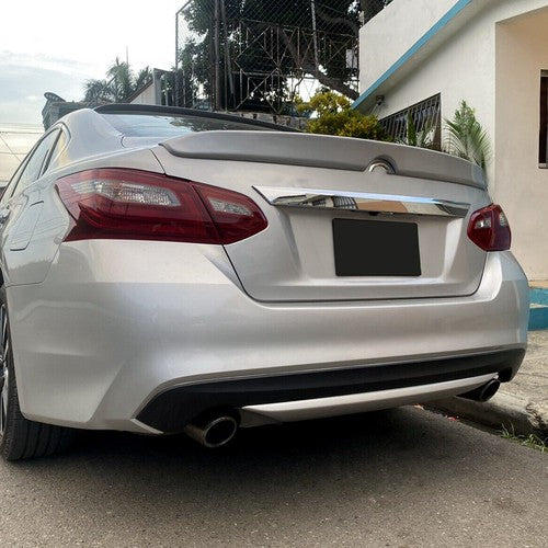 Solid Spare For 2016-2018 Nissan Altima Sedan Primer ABS Rear Trunk Spoiler Wing Plastic