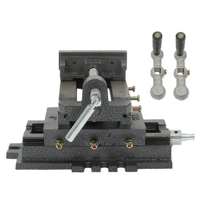 Solid Spare 2 Way 4" Cross Drill Press Vise X-Y Clamp Heavy Duty Machine Slide Metal Milling