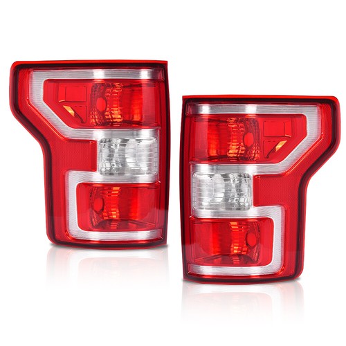 Solid Spare Fit For 2018-2020 Ford F-150 Pickup Rear Tail Lights Brake Lamps w/o Bulbs