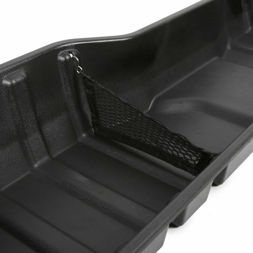 Solid Spare Black Underseat Storage Box for 07-18 Chevy Silverado 07-19 GMC Sierra CREW CAB