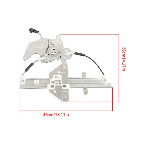 Solid Spare For Pontiac Grand Am 1999-2005 NEW 741-816 Electric Window Actuator Assembly RL