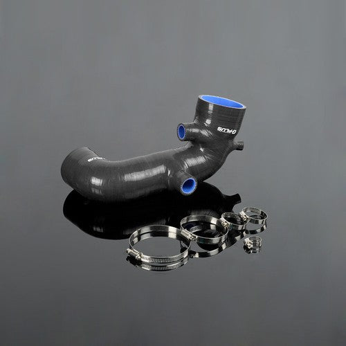 Solid Spare Fit For 1993-1999 Fiat Punto 1.4L GT Black Silicone Induction Air Intake Hose