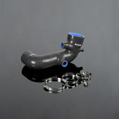 Solid Spare Fit For 1993-1999 Fiat Punto 1.4L GT Black Silicone Induction Air Intake Hose
