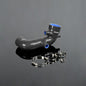 Solid Spare Fit For 1993-1999 Fiat Punto 1.4L GT Black Silicone Induction Air Intake Hose