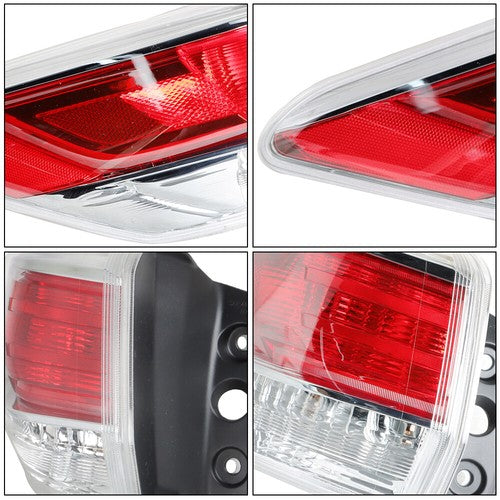 Solid Spare Driver&Passenger Halogen For 2014-2016 Toyota Highlander Tail Lights+Headlights