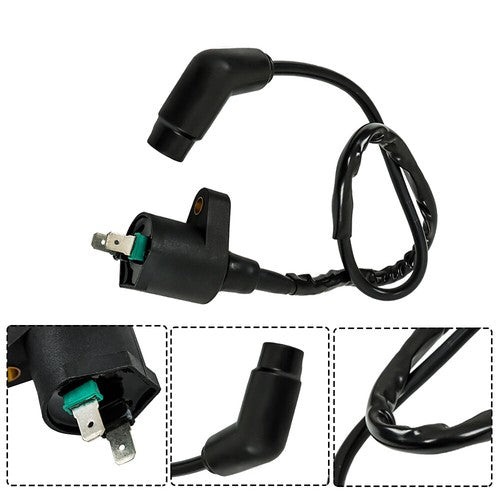 Solid Spare CDI Ignition Coil Spark Plug Wire Harness For Honda FourTrax 300 TRX300FW 4x4