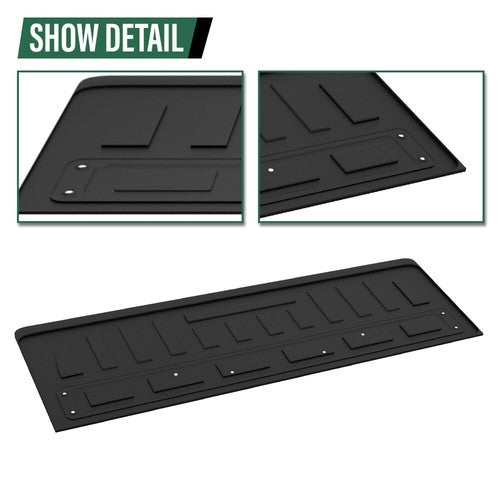 Solid Spare Fit For 14-19 Chevy Silverado GMC Sierra TPE Tailgate Mat Truck Liner