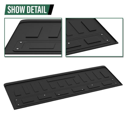 Solid Spare Fit For 14-19 Chevy Silverado GMC Sierra TPE Tailgate Mat Truck Liner