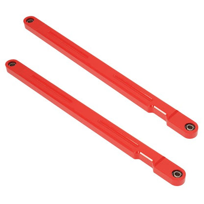 Solid Spare Red High Clearance Rear Radius Arms / Rods for Polaris RZR XP 1000 2017-2023