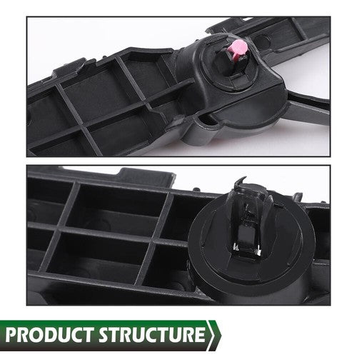 Solid Spare Fit For 2013-2015 Toyota RAV4 Rear Bumper Retainer Bracket Left+Right Side