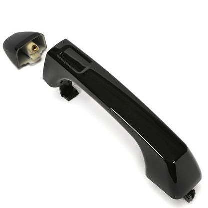 Solid Spare For Hummer H3 H3T Exterior Outside Door Handle Gloss Black Front Rear Tailgate