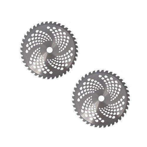 Solid Spare 2 Pack -10" x 40T Carbide Tip Brush Blades  for Cutter, Trimmer, Weed Eater