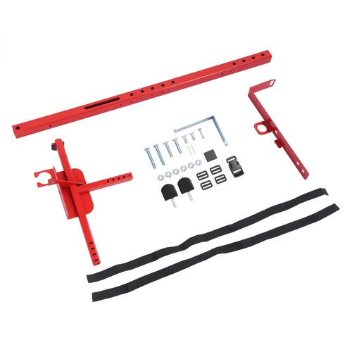 Solid Spare Universal Powder Coated Backpack Sprayer Rack For Open or Enclosed Trailers