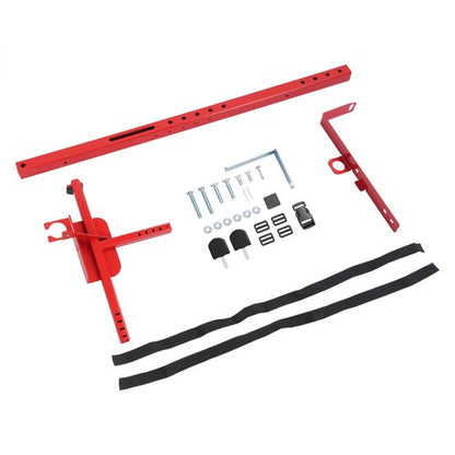 Solid Spare Universal Powder Coated Backpack Sprayer Rack For Open or Enclosed Trailers