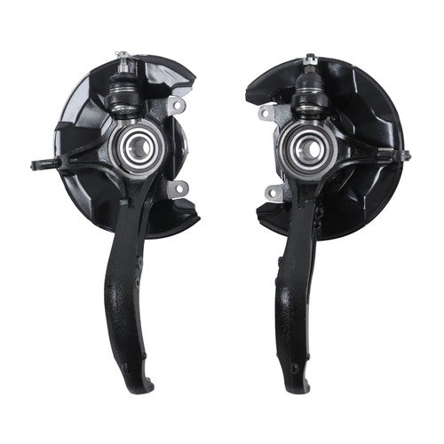 Solid Spare For 08-12 Honda Accord Front Steering Knuckle+Wheel Bearing Hub Assembly 698446