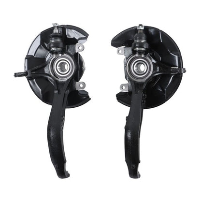 Solid Spare For 08-12 Honda Accord Front Steering Knuckle+Wheel Bearing Hub Assembly 698446