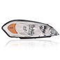 Solid Spare Fit For 06-16 Chevrolet Impala Passenger Side Chrome Housing Amber Headlight