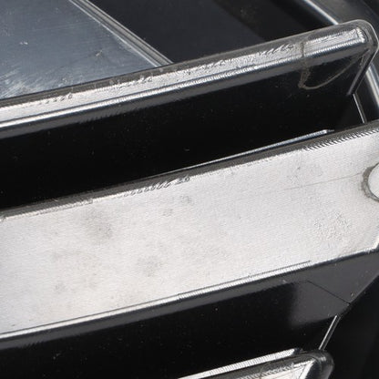 Solid Spare Front Upper Grille Grill W/Camera Hole Black Plastic For Toyota Tacoma 2024-2025