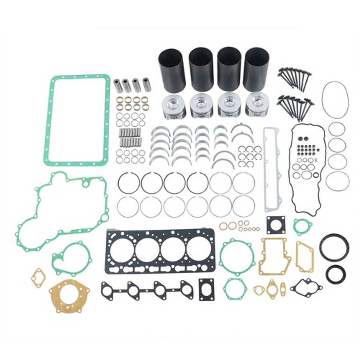 Solid Spare V3800 Overhaul Rebuild Kit For Kubota V3800DI-T V3800T Engine M105S