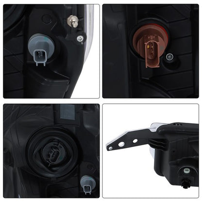 Solid Spare Front Headlight For Ford F250 F350 F450 2020-2022 Right Side Clear RH Headlamp