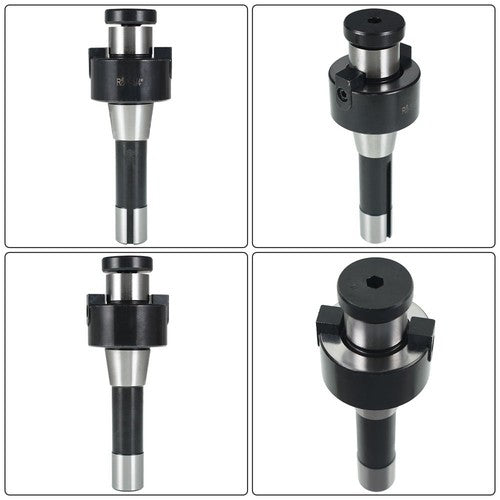 Solid Spare 1-1/4" R8 Shank Shell Milling Arbor Adapter Holder Hardened For Bridgeport