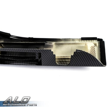 Solid Spare Liftgate Tailgate Handle Carbon Fiber Look Fit For 2004-2009 Toyota Prius