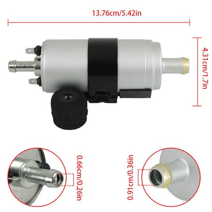 Solid Spare 24 PSI Fuel Pump For Kawasaki 49040-2079 490402079 12V DC FD791D FD851D