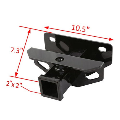 Solid Spare Rear Trailer Tow Hitch Receiver For Dodge Ram 2003-2018 1500/2003-2013 2500 3500