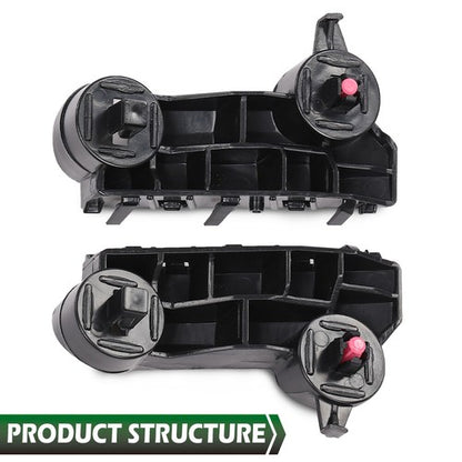 Solid Spare Fit For 2019-2021 Nissan Altima Front Bumper Brackets Retainers Left Right 2pc