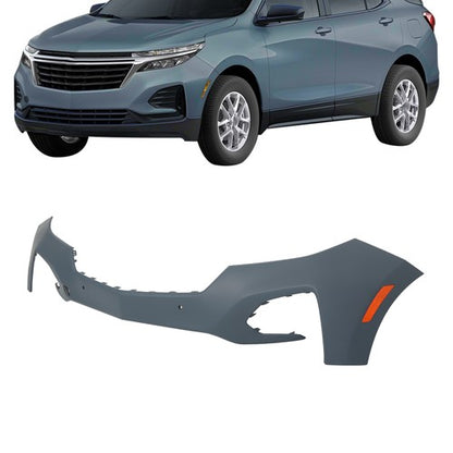 Solid Spare Suit For Chevrolet Equinox 2022-2023 84911084 Front Upper Bumper Cover Assembly