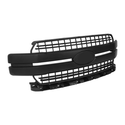 Solid Spare Front Bumper Upper Grille Replacement For Ford F-150 F150 Lariat 2018-2020 Truck