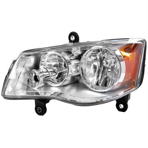 Solid Spare Driver Headlights For 11-20 Dodge Grand Caravan 2008-16 Chrysler Town & Country