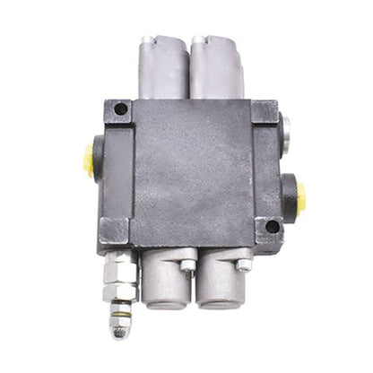 Solid Spare Hydraulic Control Valve Double Acting 2 Spool 13 GPM 3600 PSI SAE Ports