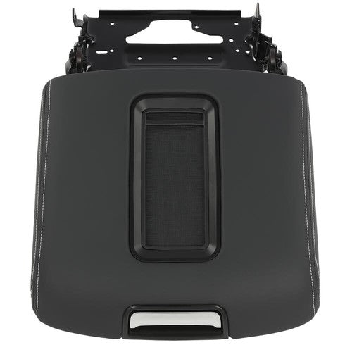 Solid Spare Fit For 15-19 Chevy Suburban Tahoe GMC Yukon Center Console Armrest Lid Black