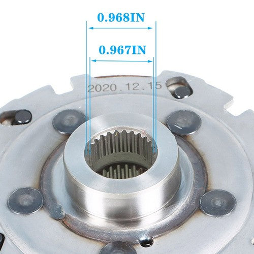 Solid Spare Wet Clutch Housing Primary Sheave Gasket Bearing For Yamaha Rhino 660 Grizzly