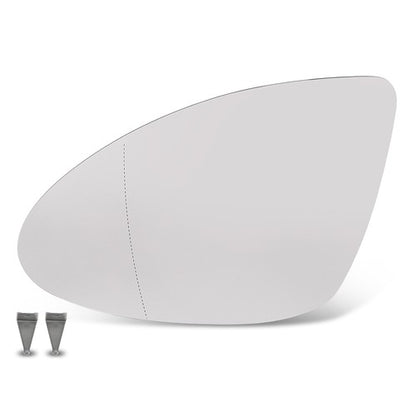 Solid Spare Driver Side Heated Mirror Glass W/Backing Plate Fit For 11-17 Porsche Cayenne