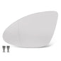 Solid Spare Driver Side Heated Mirror Glass W/Backing Plate Fit For 11-17 Porsche Cayenne